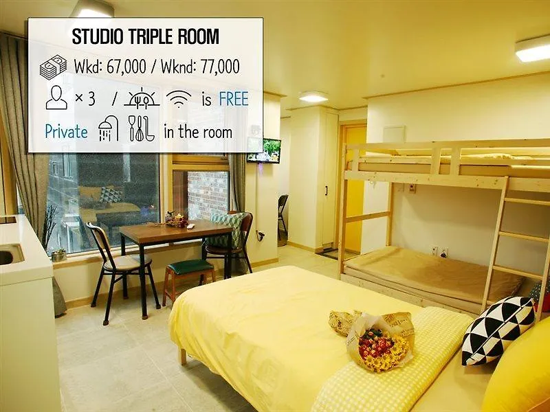 게스트하우스 Lee & No Guesthouse Hongdae 서울특별시